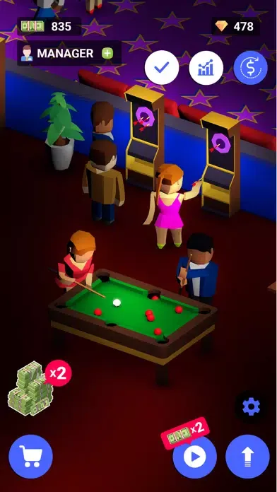 Nightclub Empire - Idle Tycoon スクリーンショット