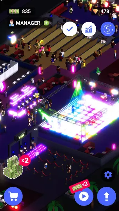 Nightclub Empire - Idle Tycoon スクリーンショット