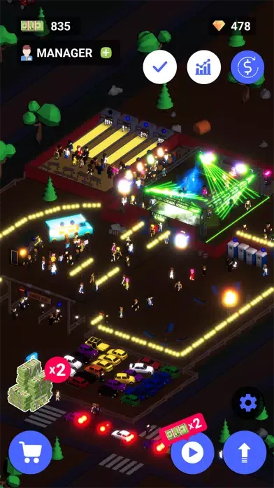 Nightclub Empire - Idle Tycoon スクリーンショット