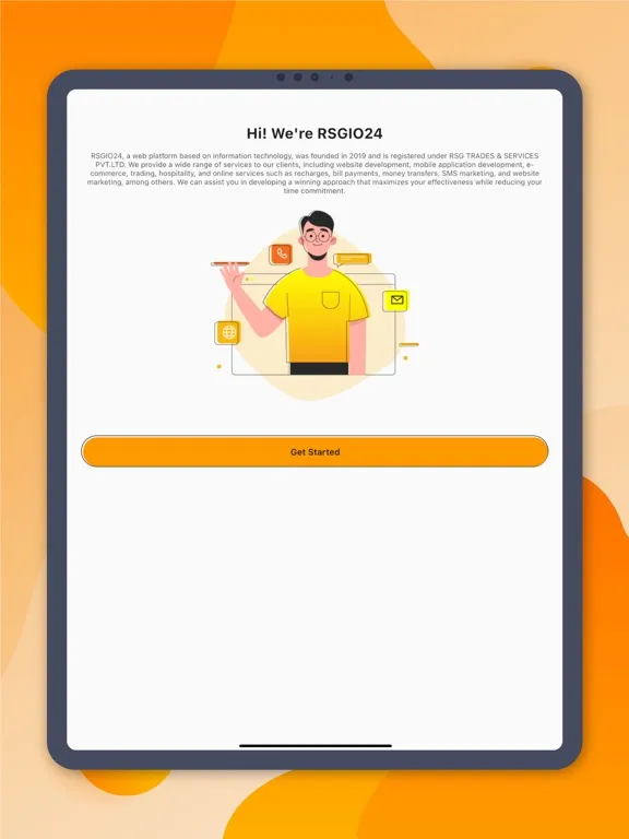RSGIO24 (Decentralized) iPad  Screenshots