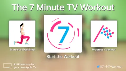 Capturas de pantalla de 7 Minute TV Workout