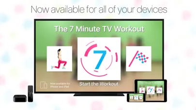 Capturas de pantalla de 7 Minute TV Workout