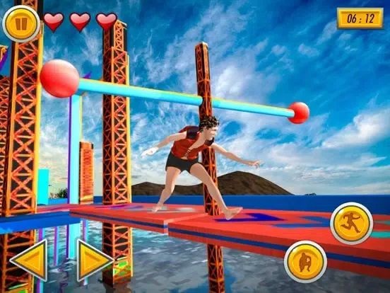 Capturas de pantalla de Water Stuntman 3D Race iPad 