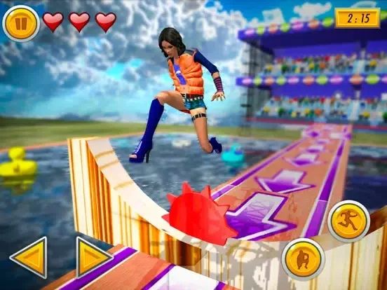 Capturas de pantalla de Water Stuntman 3D Race iPad 