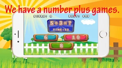 Ảnh chụp màn hình của Animal Farm Math Game for kids