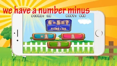 Ảnh chụp màn hình của Animal Farm Math Game for kids