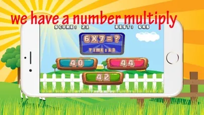 Ảnh chụp màn hình của Animal Farm Math Game for kids