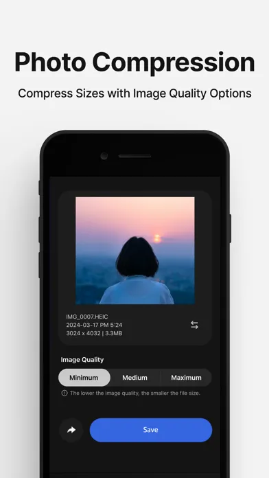 PhotoSlim - Reduce Photo Size Screenshots
