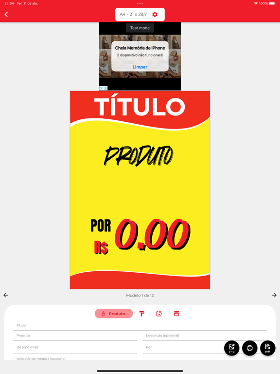 Cartaz Promocional iPad  سکرین شاٹس