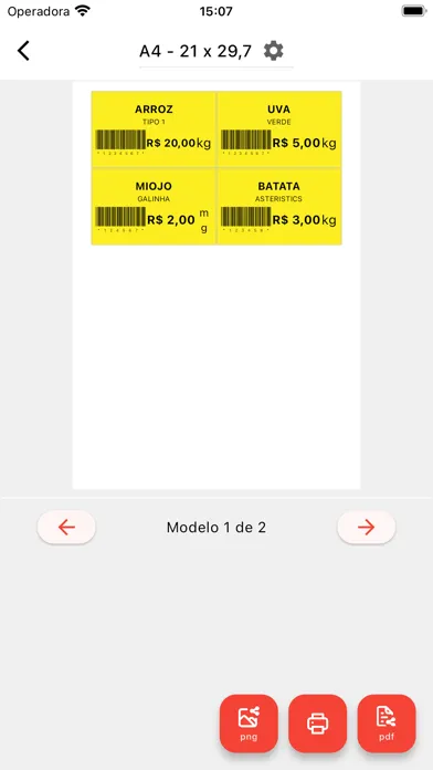 Etiquetas Fácil Ekran Görüntüleri