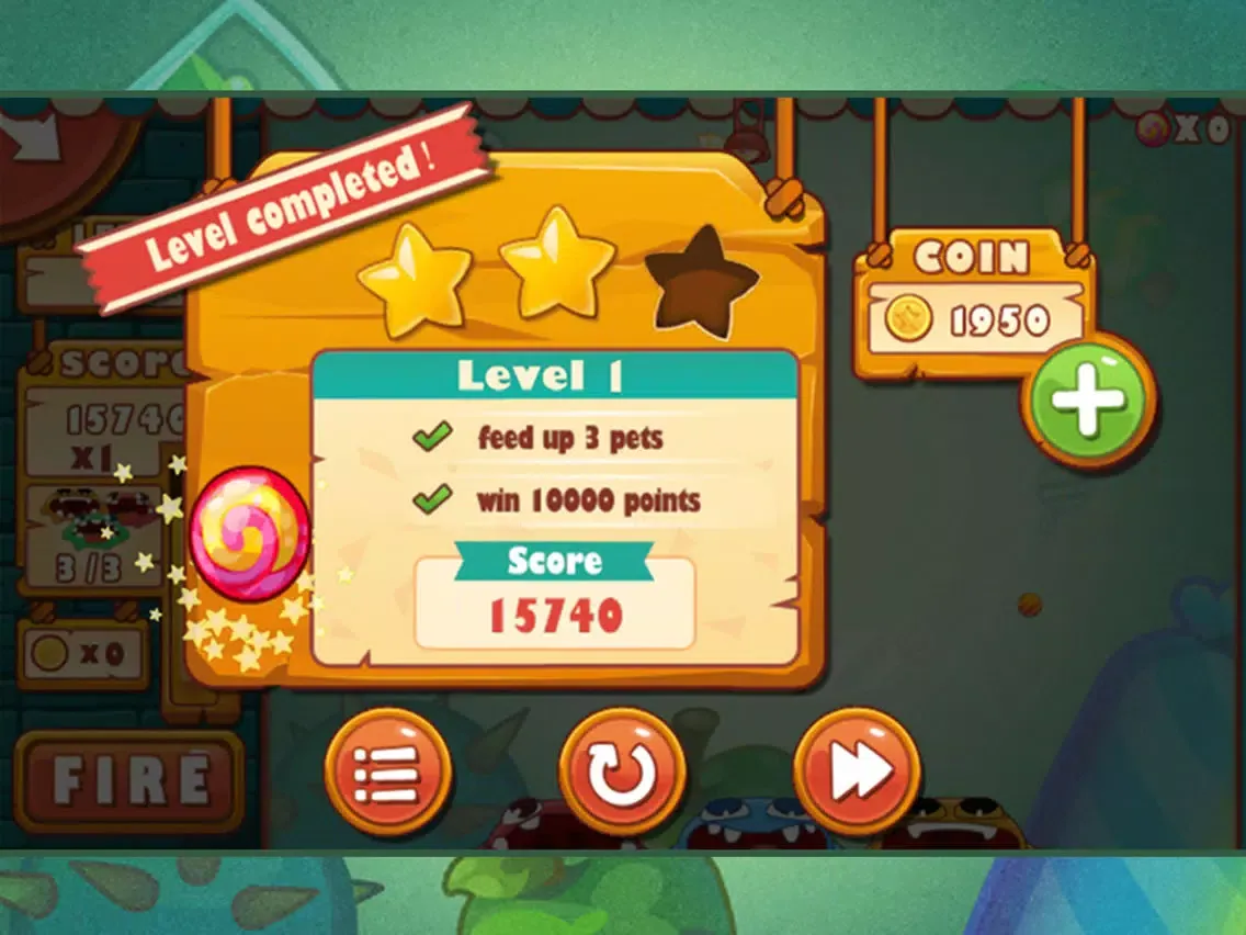 Catch The Candies Pro iPad  Screenshots