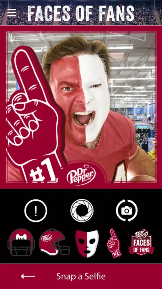 صور Dr Pepper Faces of Fans