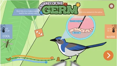 Journey of the Germ: WNV Screenshots
