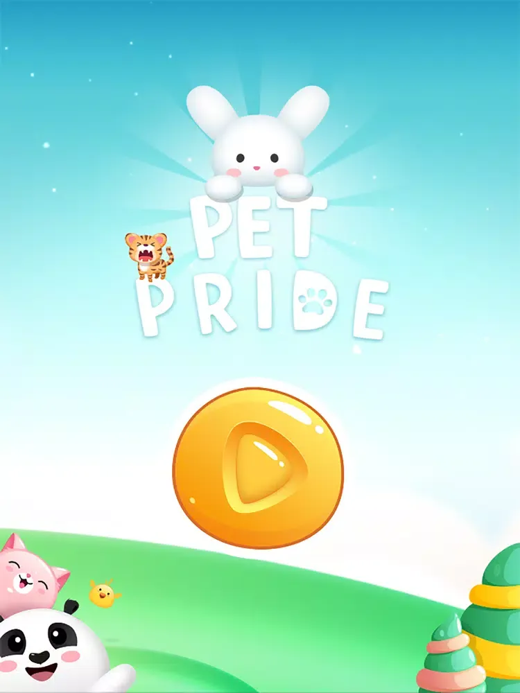 Tangkapan layar PetPride, The Cute Match 3 iPad 