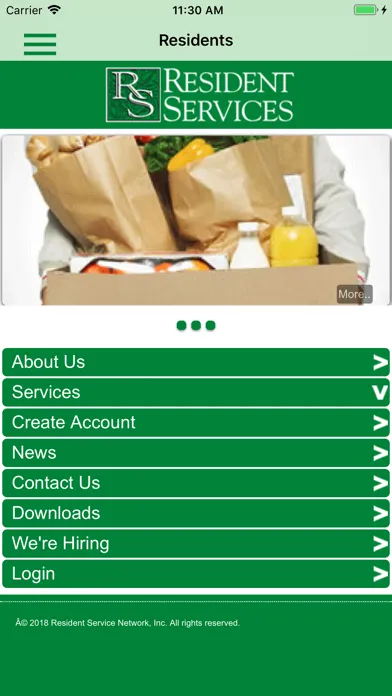 Resident Services App应用截图