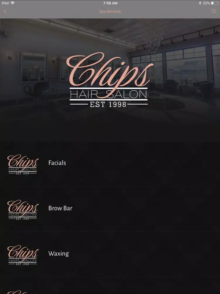 Chips Salon iPad  سکرین شاٹس