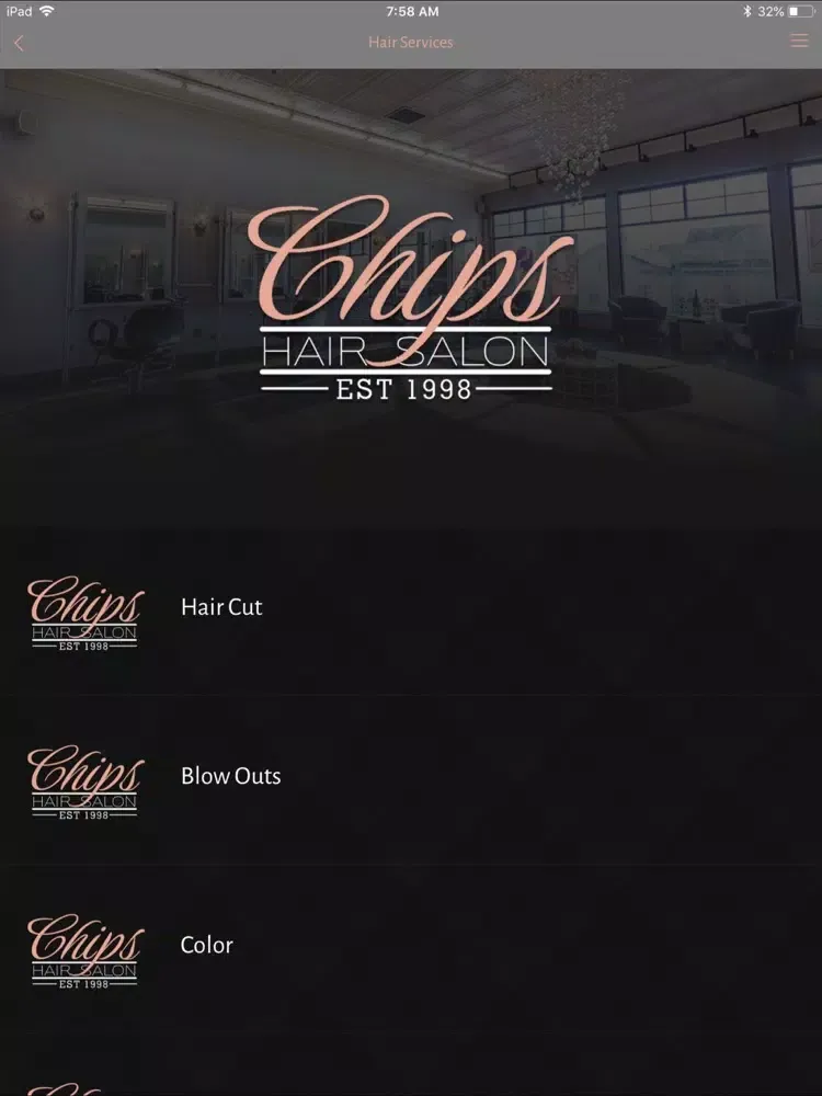 Chips Salon iPad  سکرین شاٹس