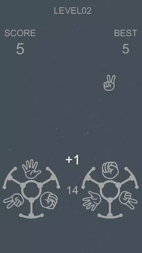 Capturas de tela do Rock-scissors-paper 1.1