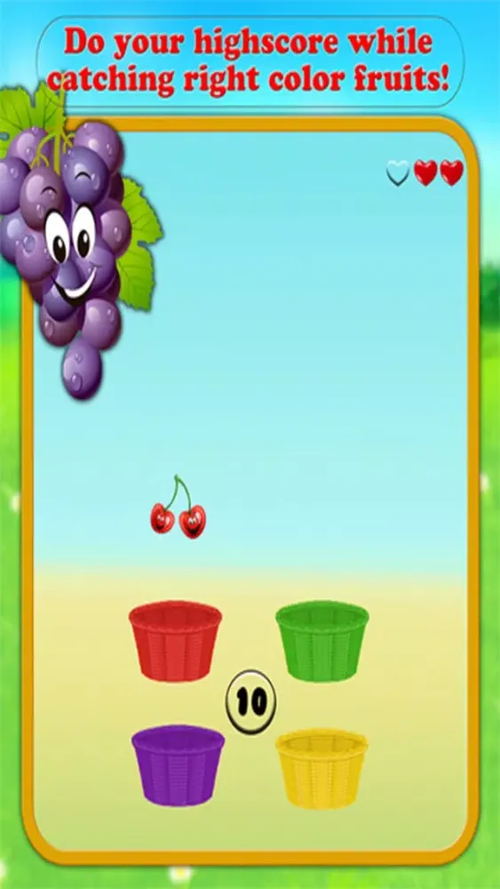 Catch The Fruit - Fill Fruit In Basket, Fruit Mania Puzzle Game স্ক্রিনশট