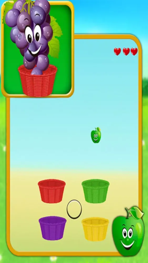 Catch The Fruit - Fill Fruit In Basket, Fruit Mania Puzzle Game স্ক্রিনশট