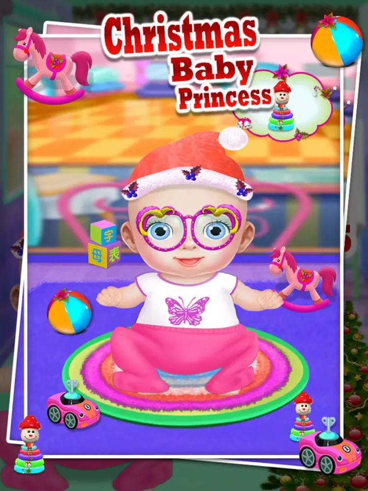 Christmas Baby Princess : Daycare Games for Baby iPad  Ekran Görüntüleri