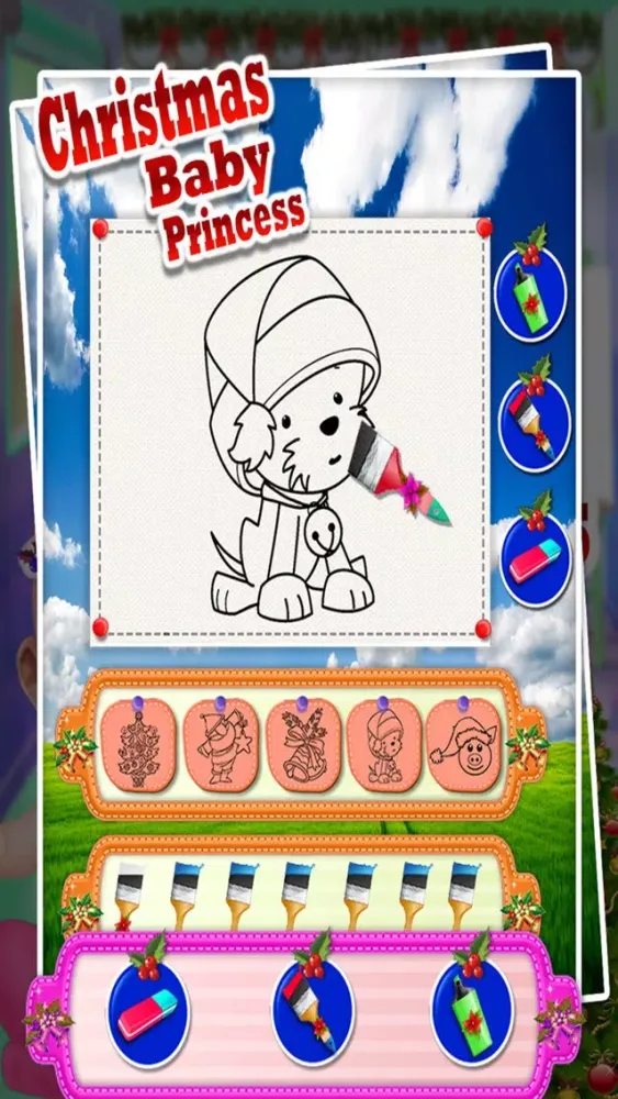 Christmas Baby Princess : Daycare Games for Baby Ekran Görüntüleri