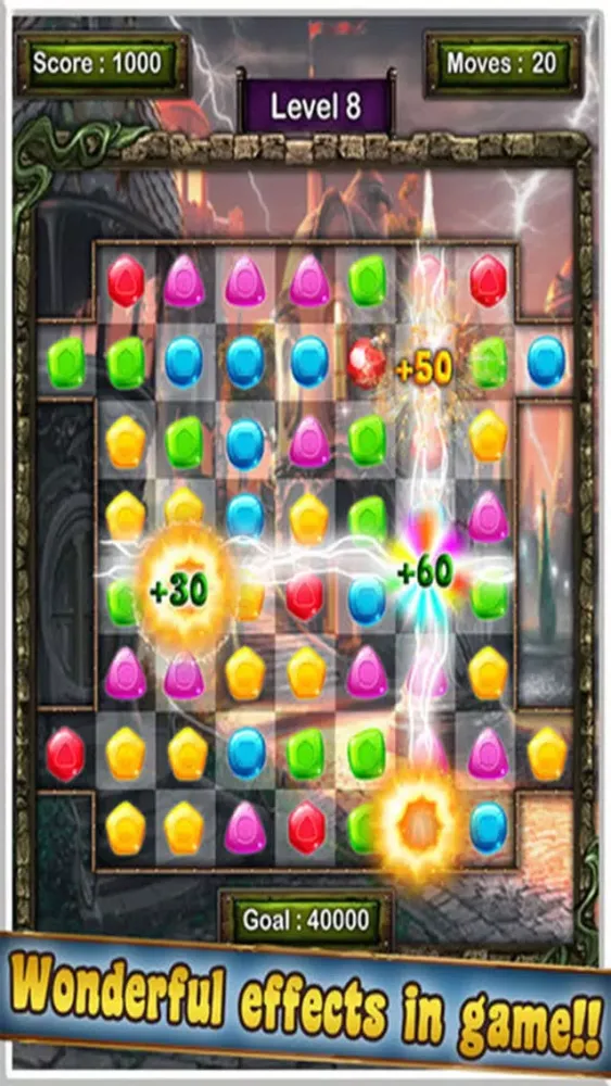 Diamond Splash - Diamond Rush Game of Puzzle Master Screenshots