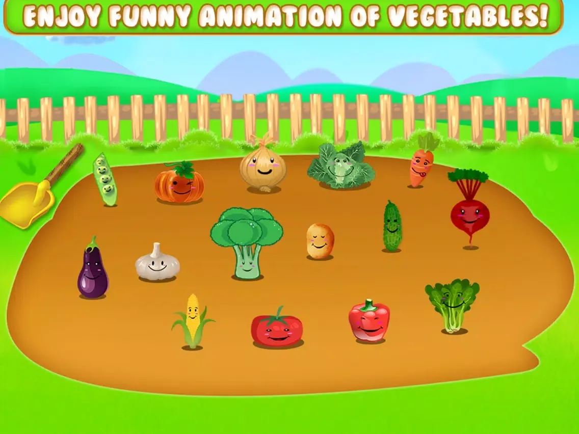Скриншоты Learn Vegetable Names iPad 