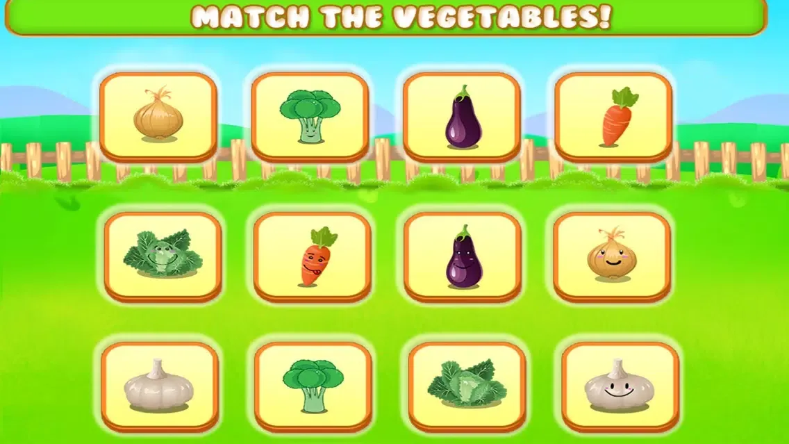 Скриншоты Learn Vegetable Names