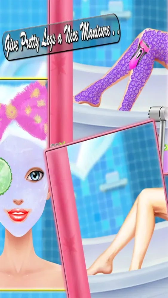 Tangkapan layar Princess tanning solarium spa: Leg spa and salon