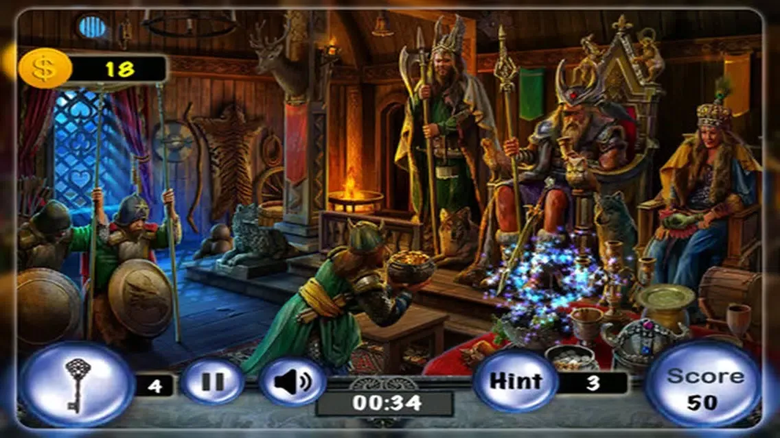 Capturas de tela do Royal Castle Hidden Object Games - Mystery of the Empire