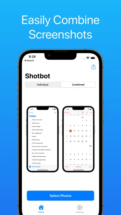 Capturas de pantalla de Shotbot - Framed Screenshots