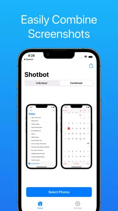 Ảnh chụp màn hình của Shotbot - Framed Screenshots