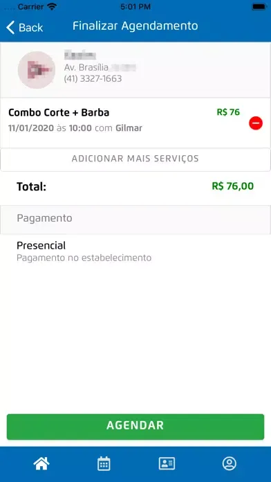 Fox Beauty - Cliente سکرین شاٹس