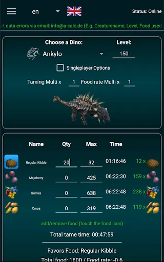 Zrzuty ekranu A-Calc: Ark Survival Evolved