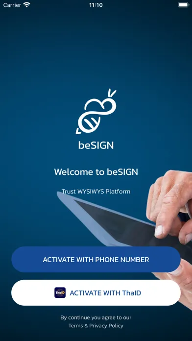 beSIGN سکرین شاٹس