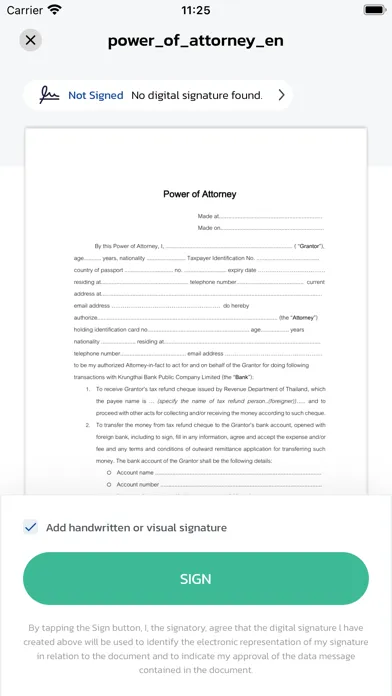 beSIGN سکرین شاٹس