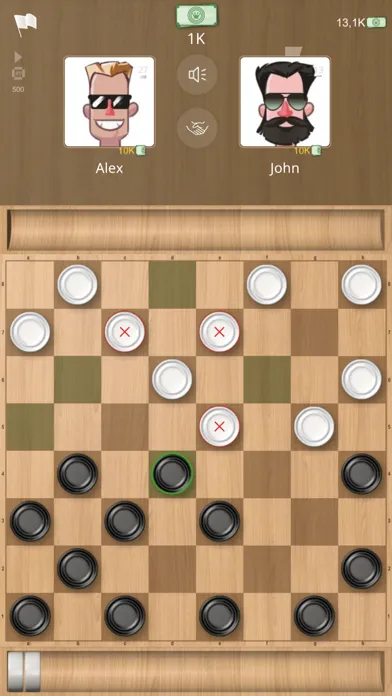Скриншоты Checkers Online Game