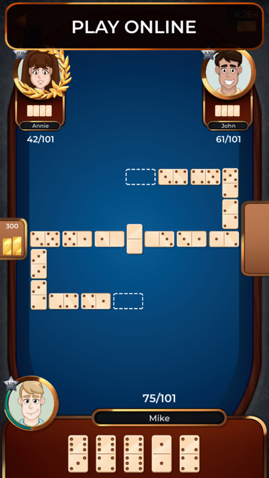Скриншоты Dominoes Online game