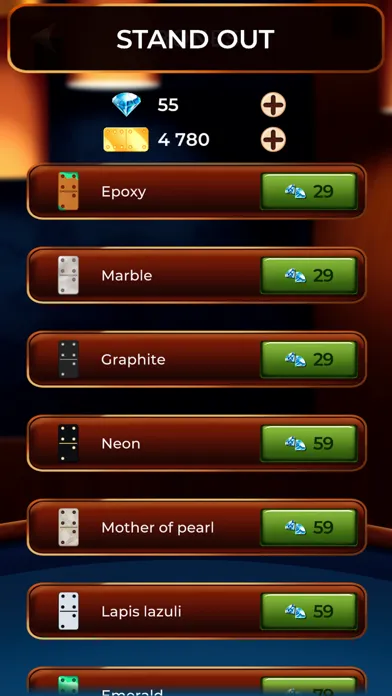 Dominoes Online game 스크린샷