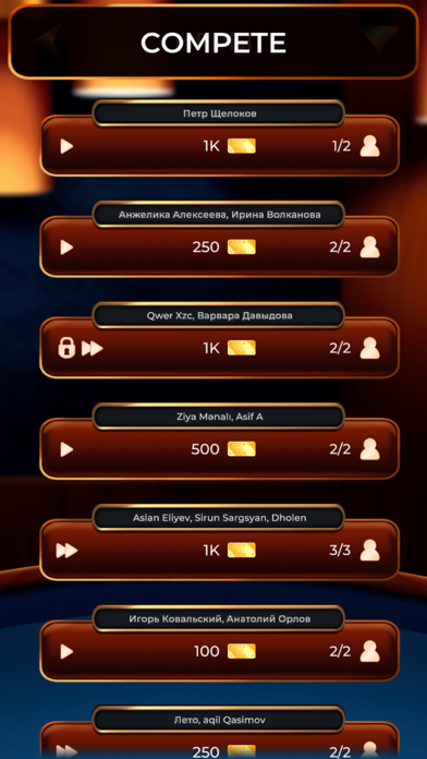 Скриншоты Dominoes Online game