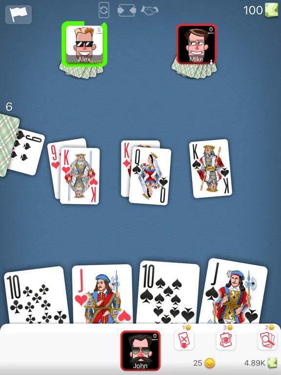 Zrzuty ekranu Durak Online card game iPad 