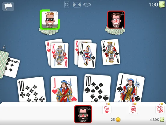 Zrzuty ekranu Durak Online card game iPad 