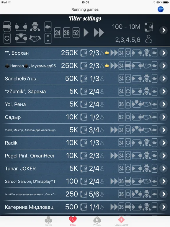 Zrzuty ekranu Durak Online card game iPad 