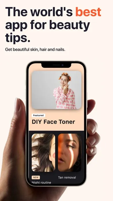 Capturas de tela do Beauty Tips For Skincare