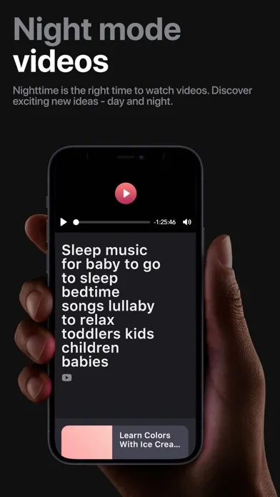 Ảnh chụp màn hình của Lullabies Sleep Musics App