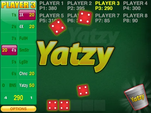 Скриншоты Yatzy Addict iPad 