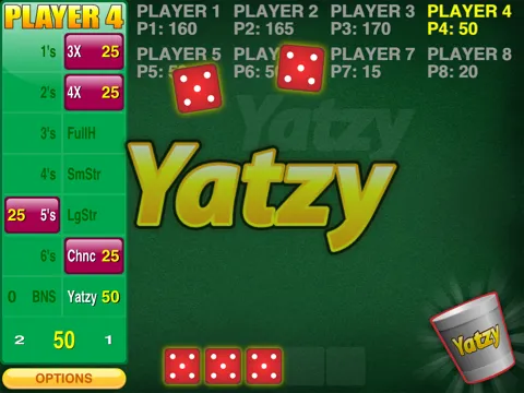 Скриншоты Yatzy Addict iPad 