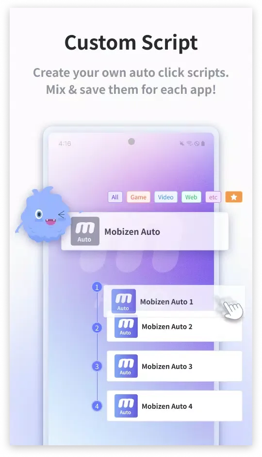 Screenshot di Mobizen Auto