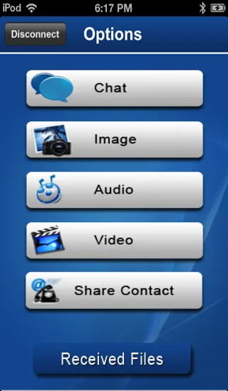 Bluetooth Sharing Screenshots